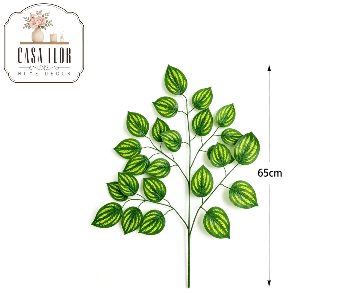 Hoja artificial peperomia sandia #370324