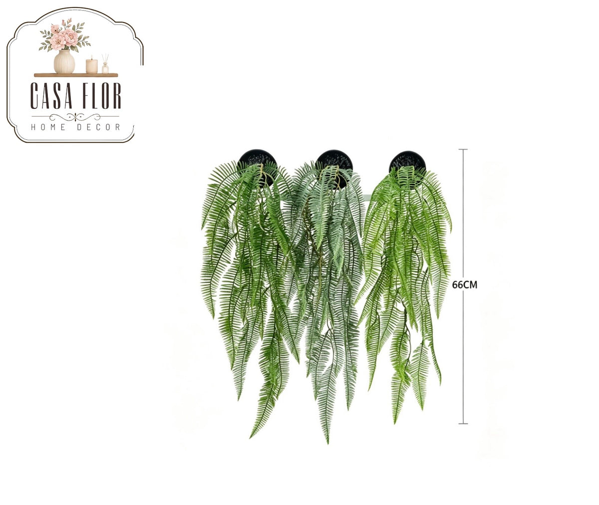 Planta colgante artificial helecho #351845