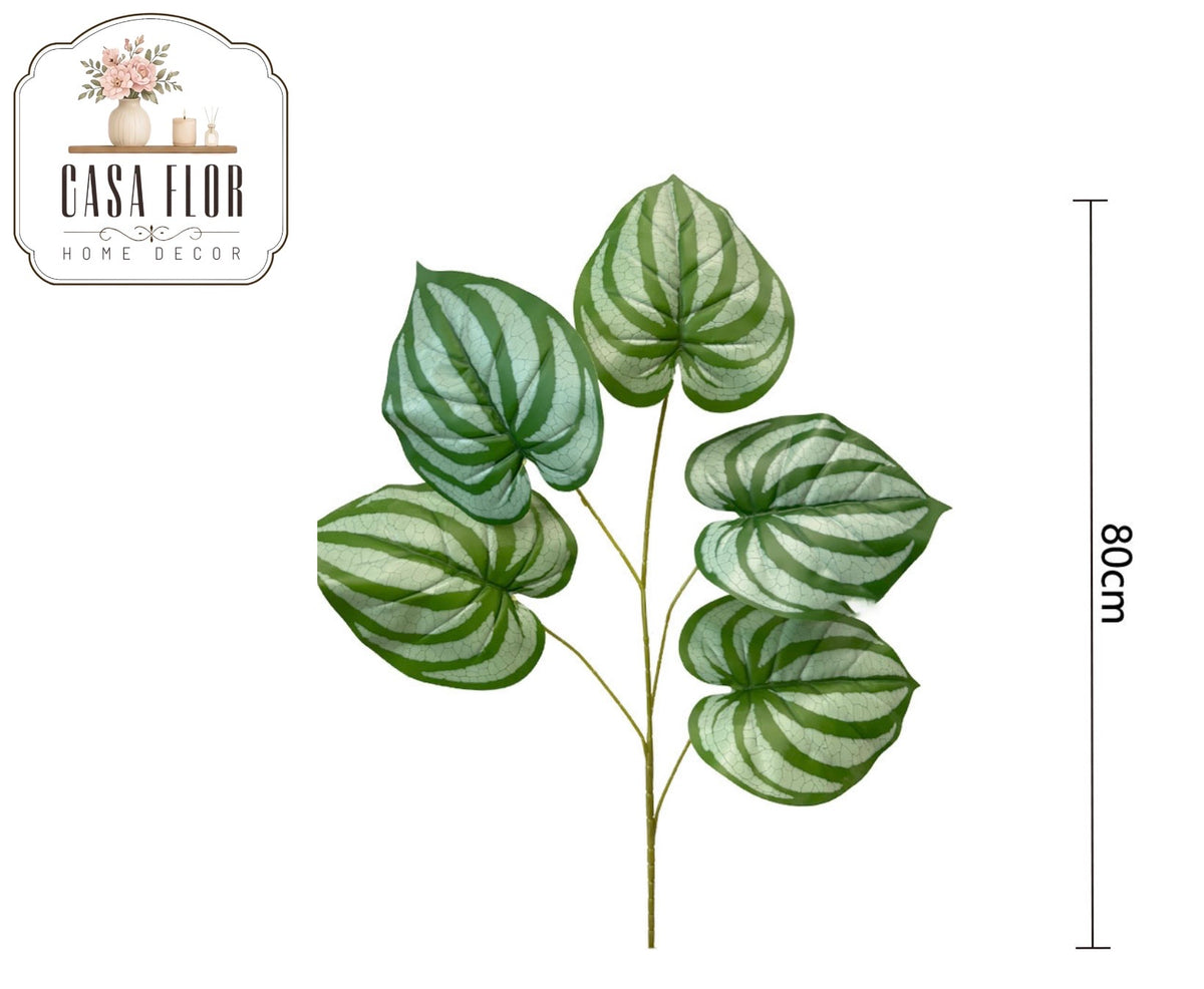 Hoja artificial peperomia sandia #349194