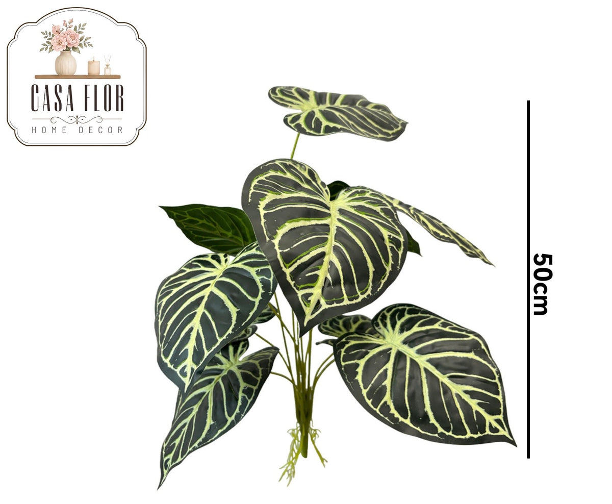 Hoja artificial alocasia #349118