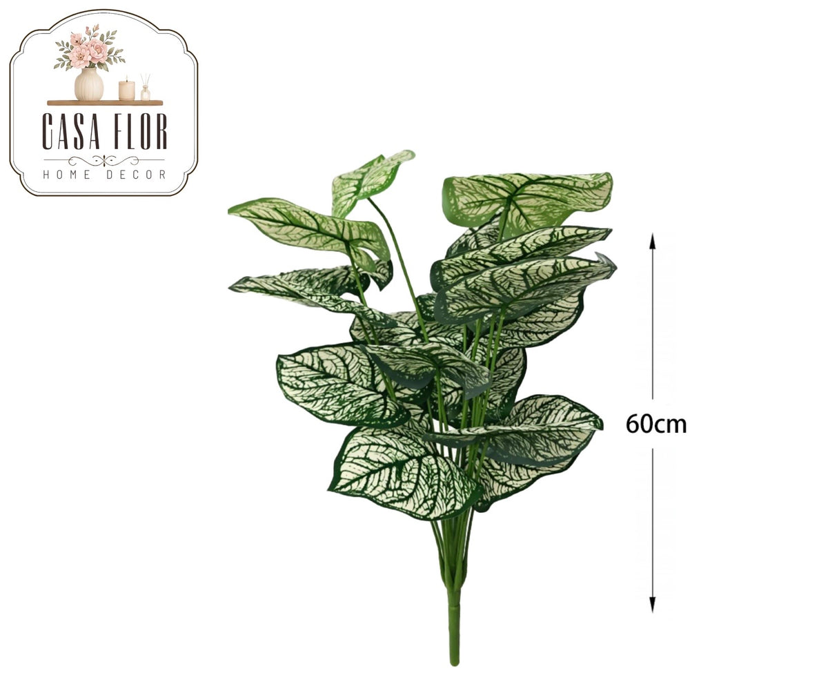 Hoja artificial caladium #369908