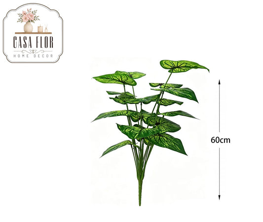 Hoja artificial caladium #369946