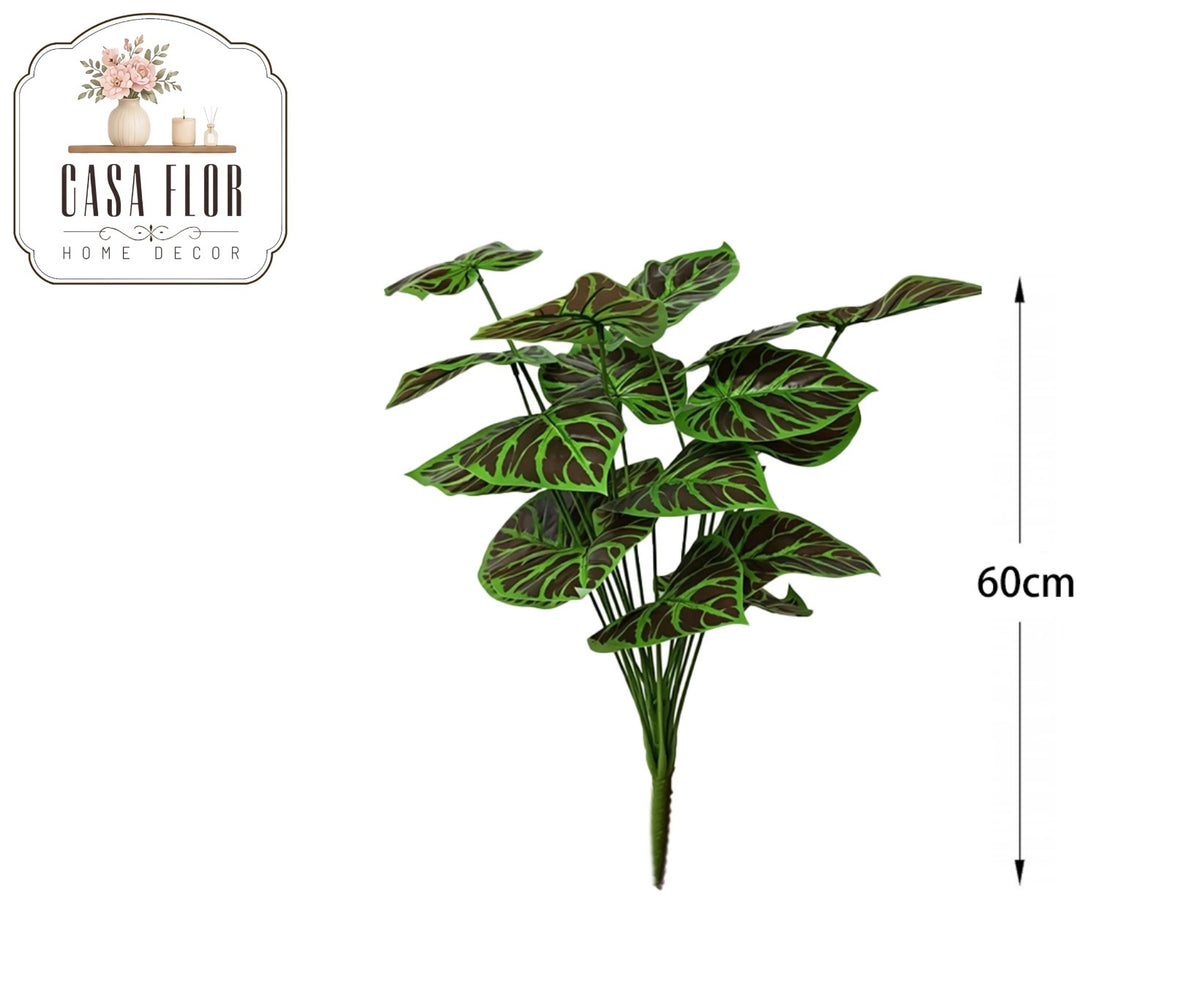 Hoja artificial alocasia #369878
