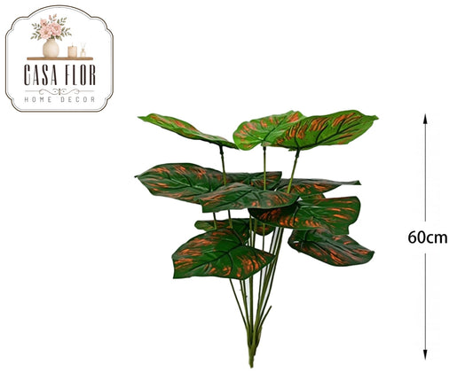 Hoja artificial caladium #369748