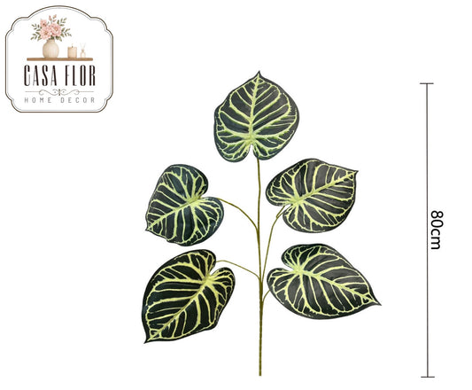 Hoja artificial alocasia #358196