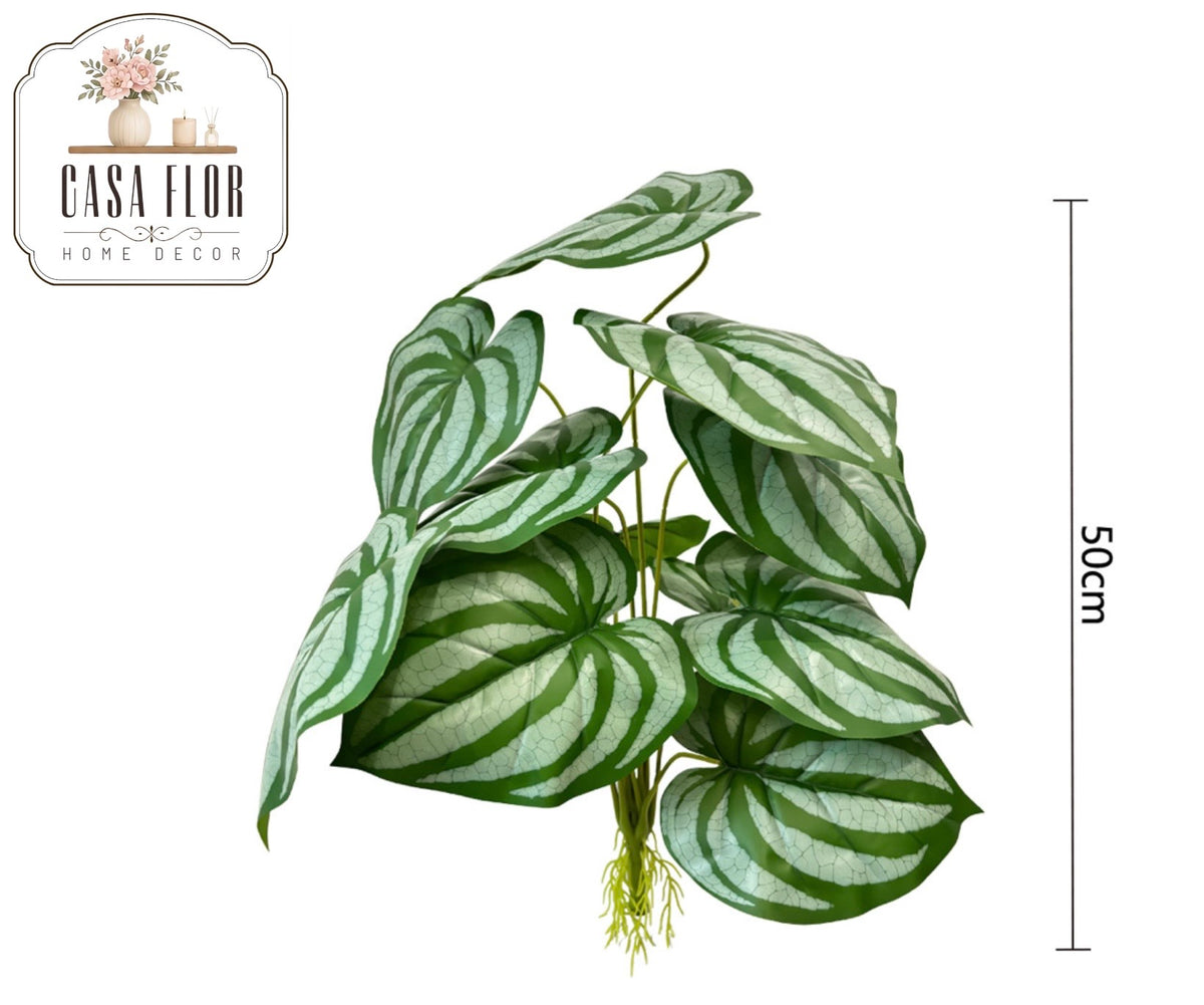 Hoja artificial peperomia sandia #349149